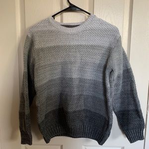 Gray sweater